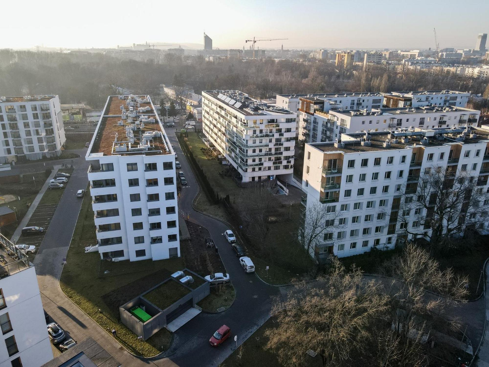 Dabie Park Residence Краків Екстер'єр фото